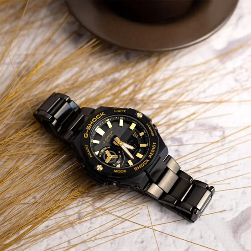 Casio G-Shock G-Steel Solar Black Men's Watch- GST-B500BD-1A9DR